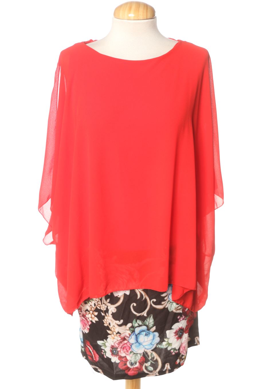 Vestito casual de PERCENTIL de la talla XXL, de color rosso