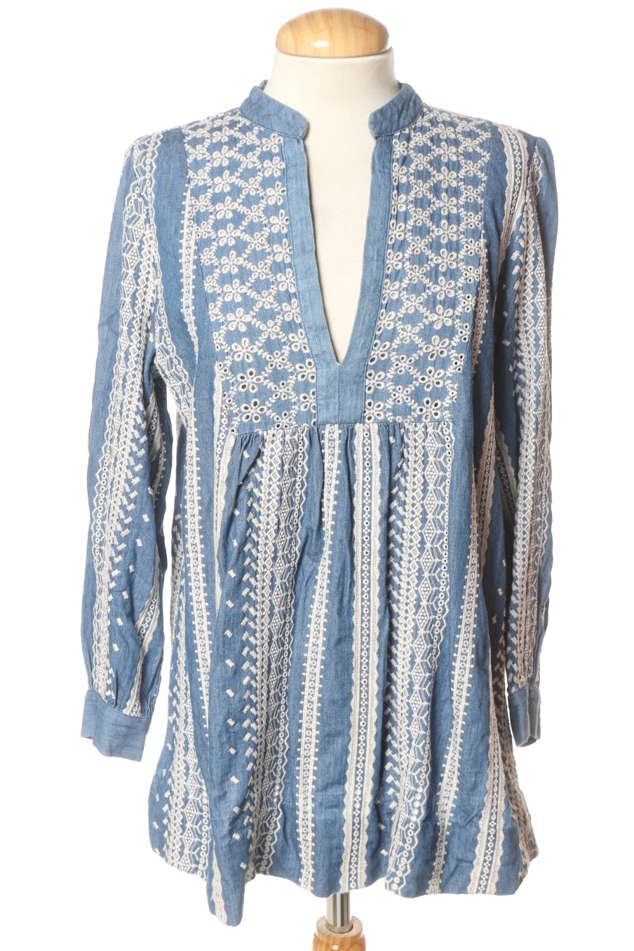 Blouse à manches longues Zara de la taille S, de couleur imprimés
