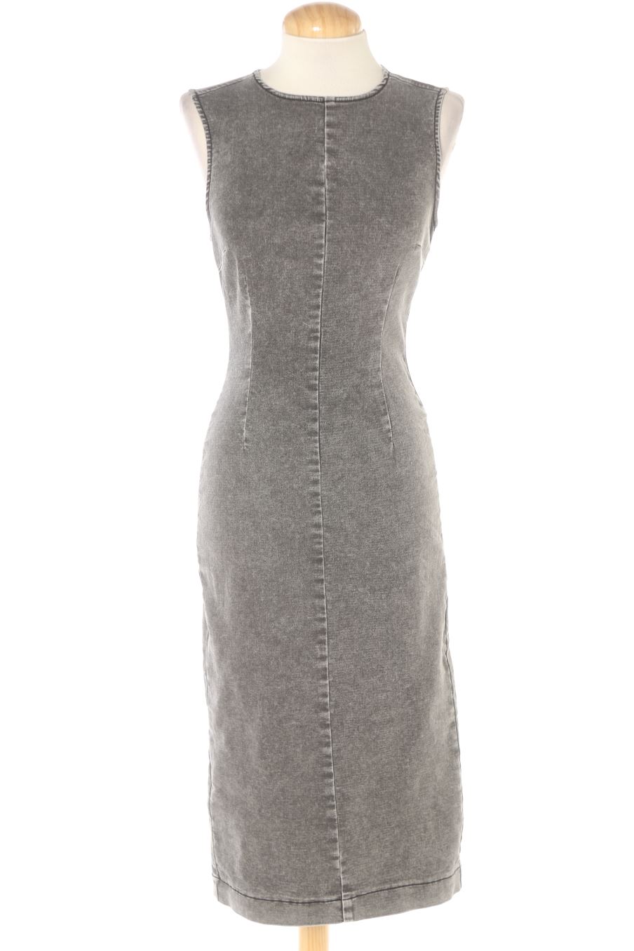 Robe casual Stradivarius de la taille XS, de couleur gris