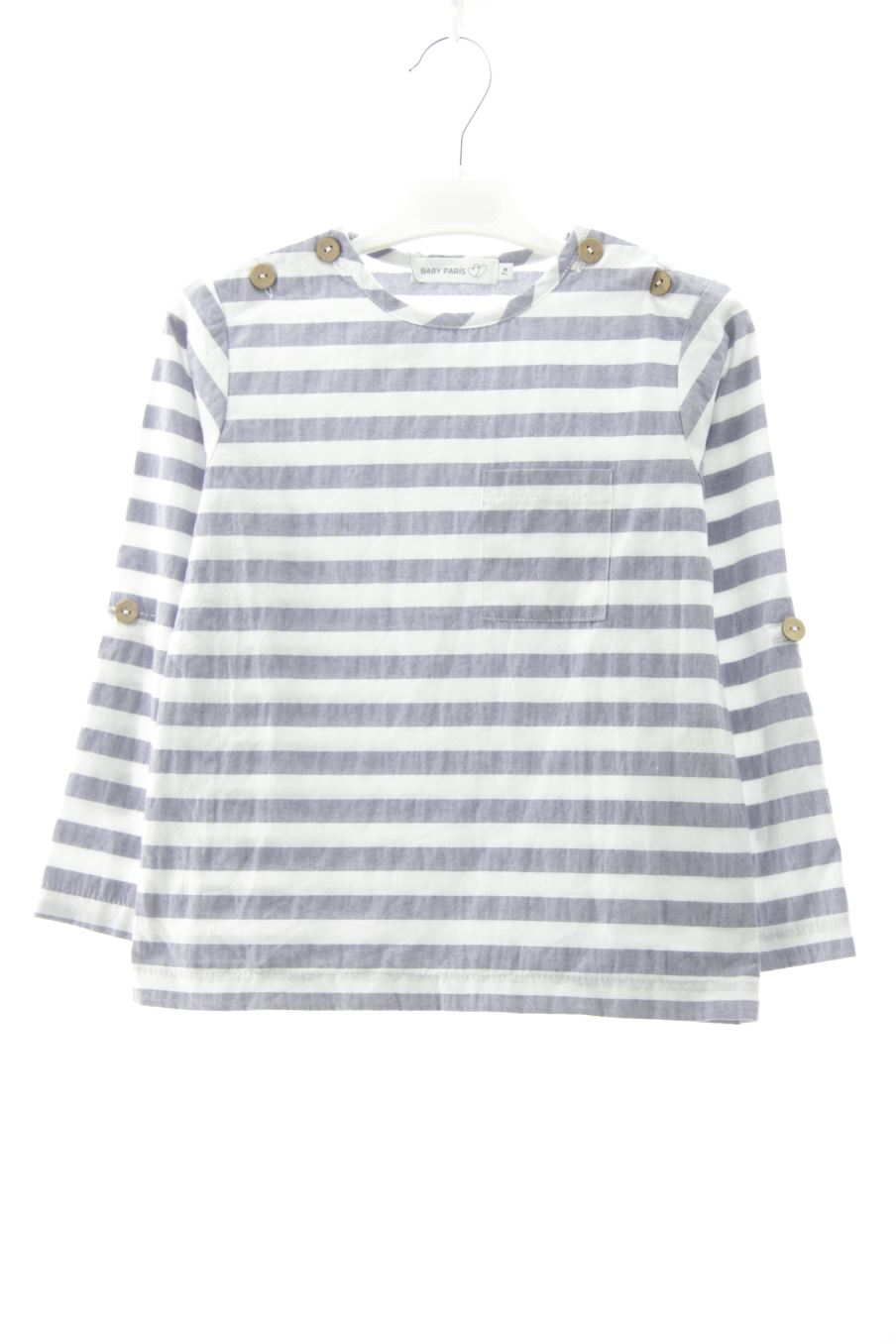 Mit Etikett Baby Paris Langärmelige Bluse Größe 122