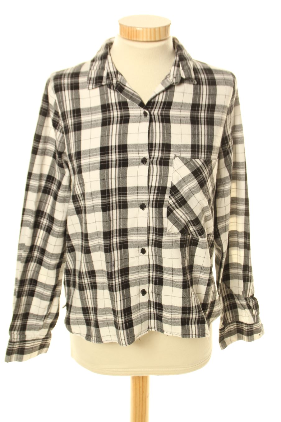 Camisa de Trafaluc de la talla S, de color cuadros