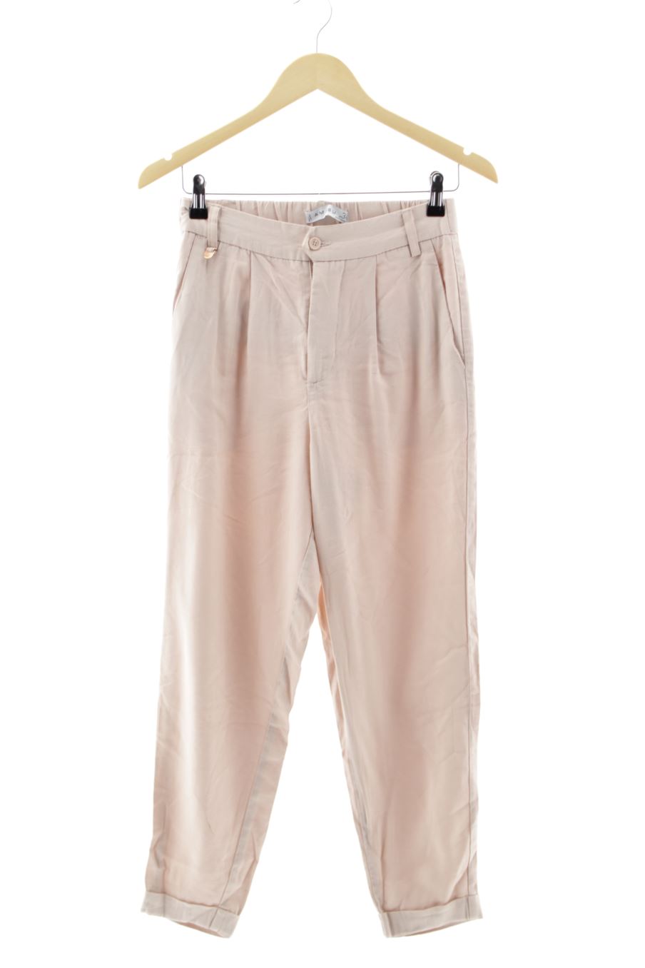 Jeans Amisu de la taille 34, de couleur rose de denim