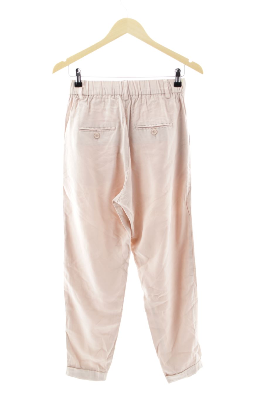 Jeans Amisu de la taille 34, de couleur rose de denim