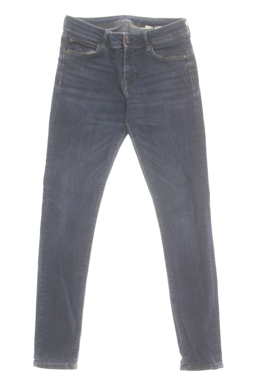 Jeans H&M de la taille 38, de couleur bleu de denim