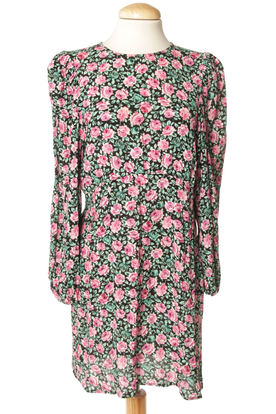 Vestido casual de Zara de la talla S, de color flores