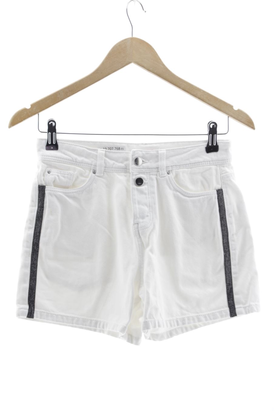 Shorts Camaieu de la taille XS, de couleur blanc de denim