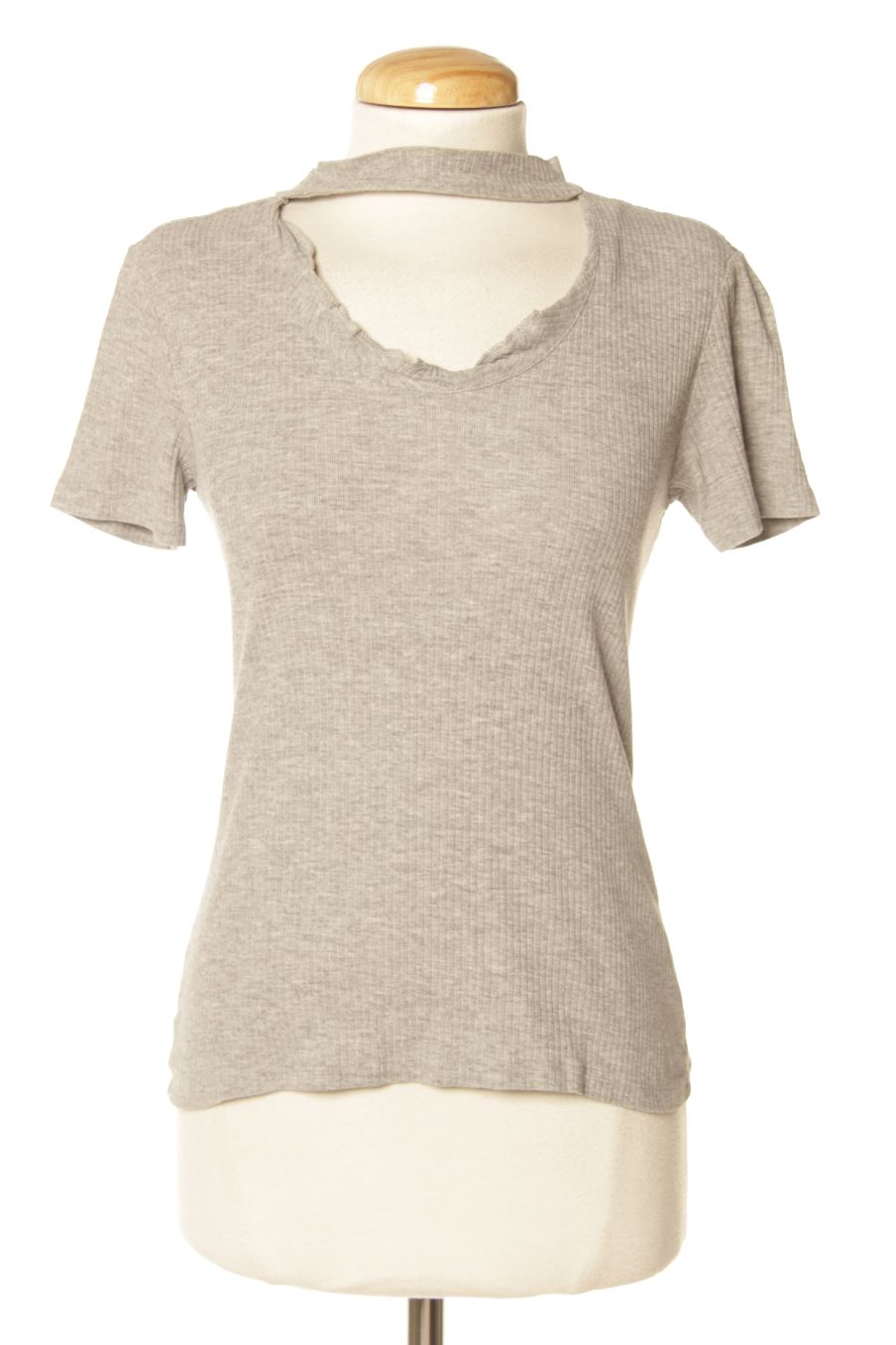 T-Shirt von Jacqueline De Yong Größe S, Farbe Grau, für