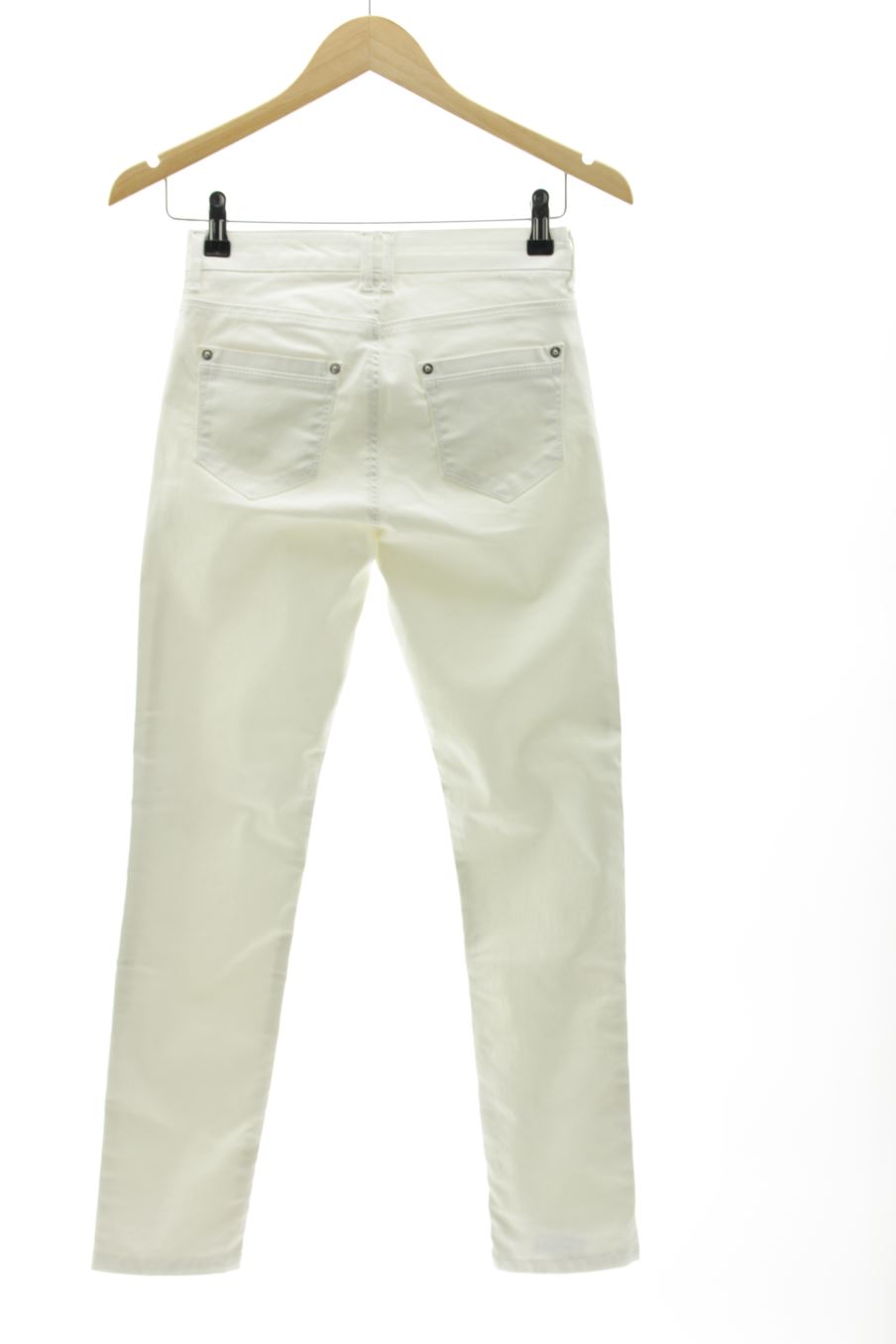 Vaquero de Un1deux2trois3 de la talla 36, de color blanco de ropa vaquera