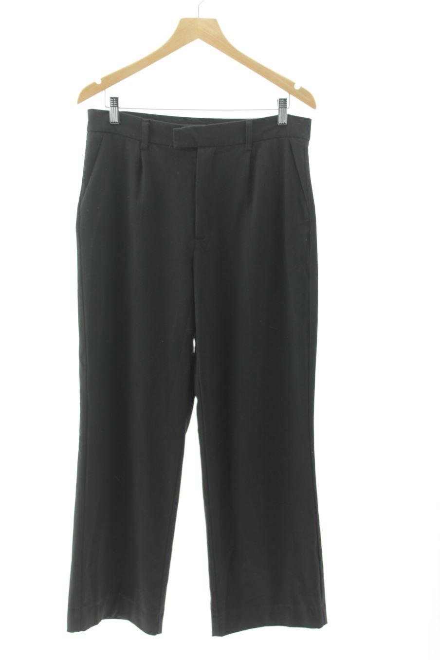 Pantalon Pull & Bear de la taille L, de couleur noir
