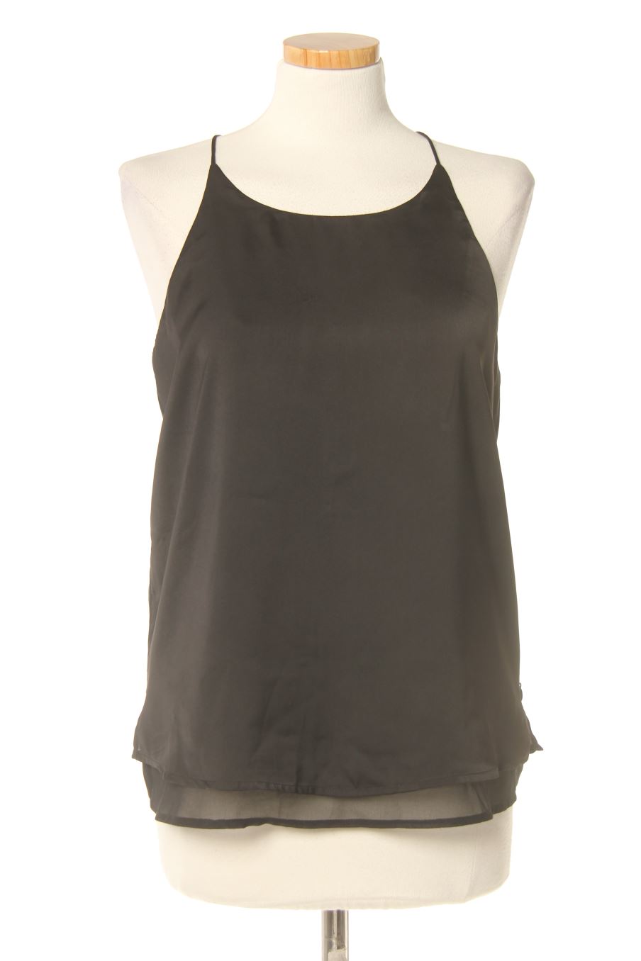 Aufwändiges Top von Scotch & Soda Größe 38, Farbe Schwarz, für