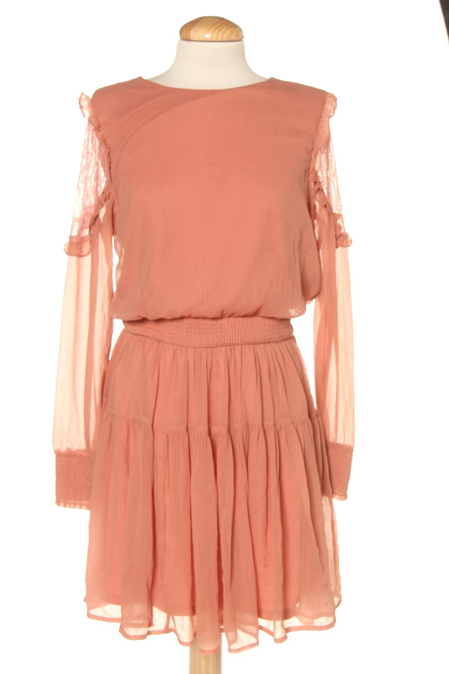 Robe casual Vero moda de la taille S, de couleur corail