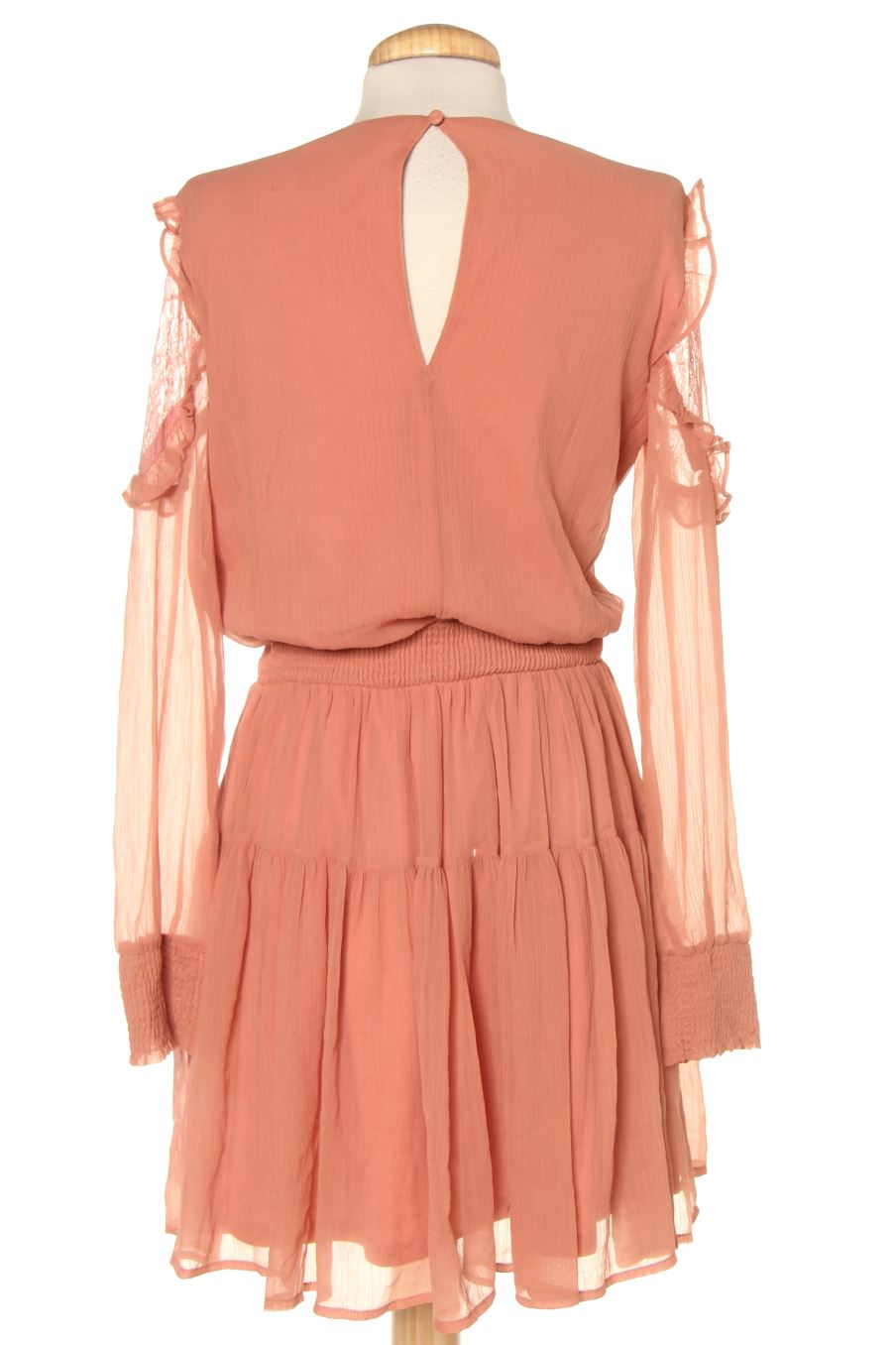 Robe casual Vero moda de la taille S, de couleur corail