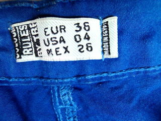Jeans Trafaluc de la taille 36, de couleur bleu de denim