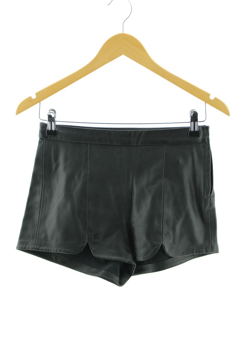 Kurze Hose von H&M Größe 34, Farbe Schwarz, aus Synthetisch für
