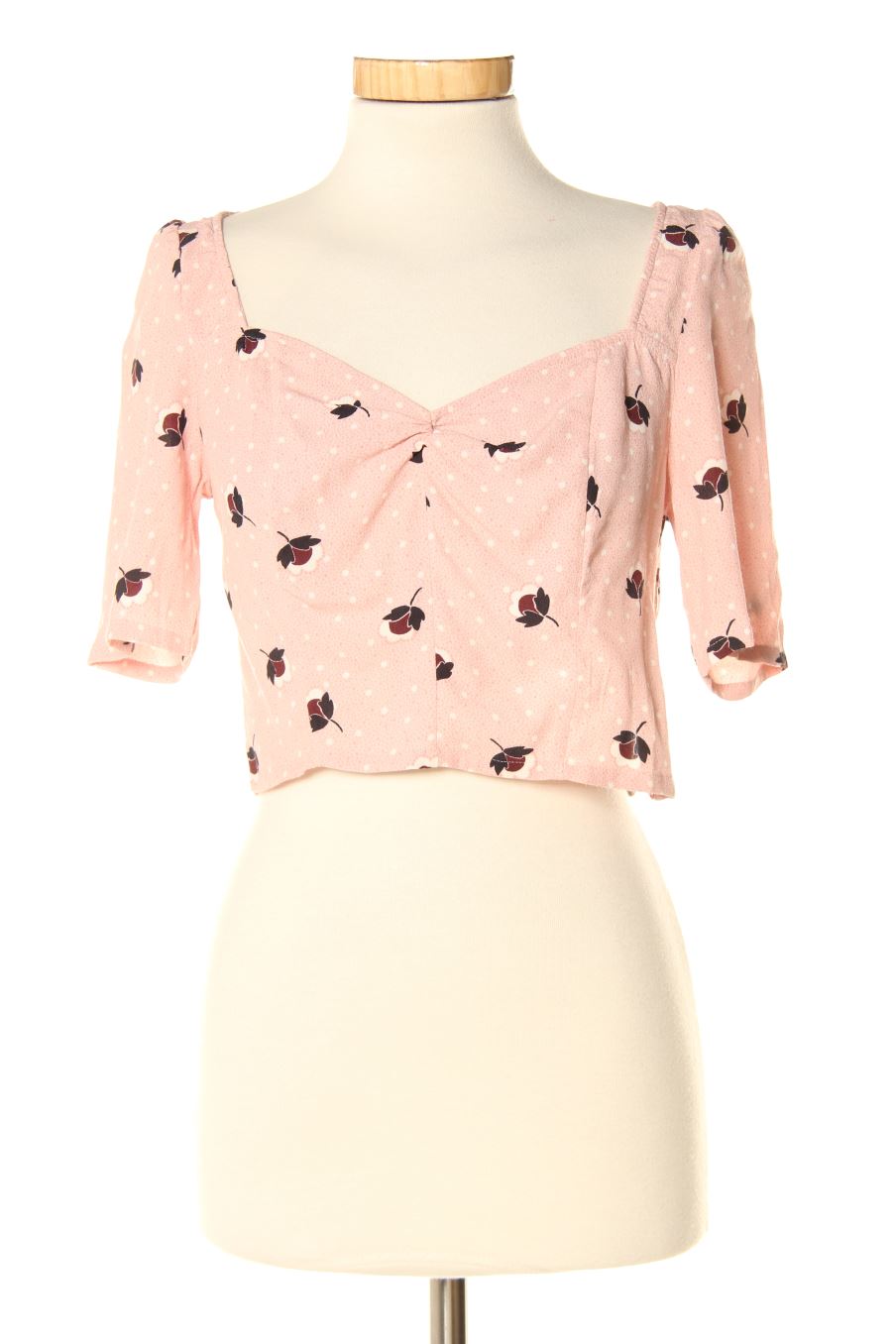 Blouse à manches courtes & Other Stories de la taille 36, de couleur rose