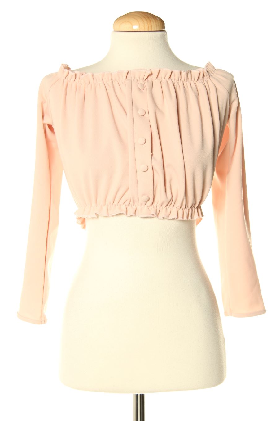 Blusa de manga larga de new look de la talla 36, de color rosa