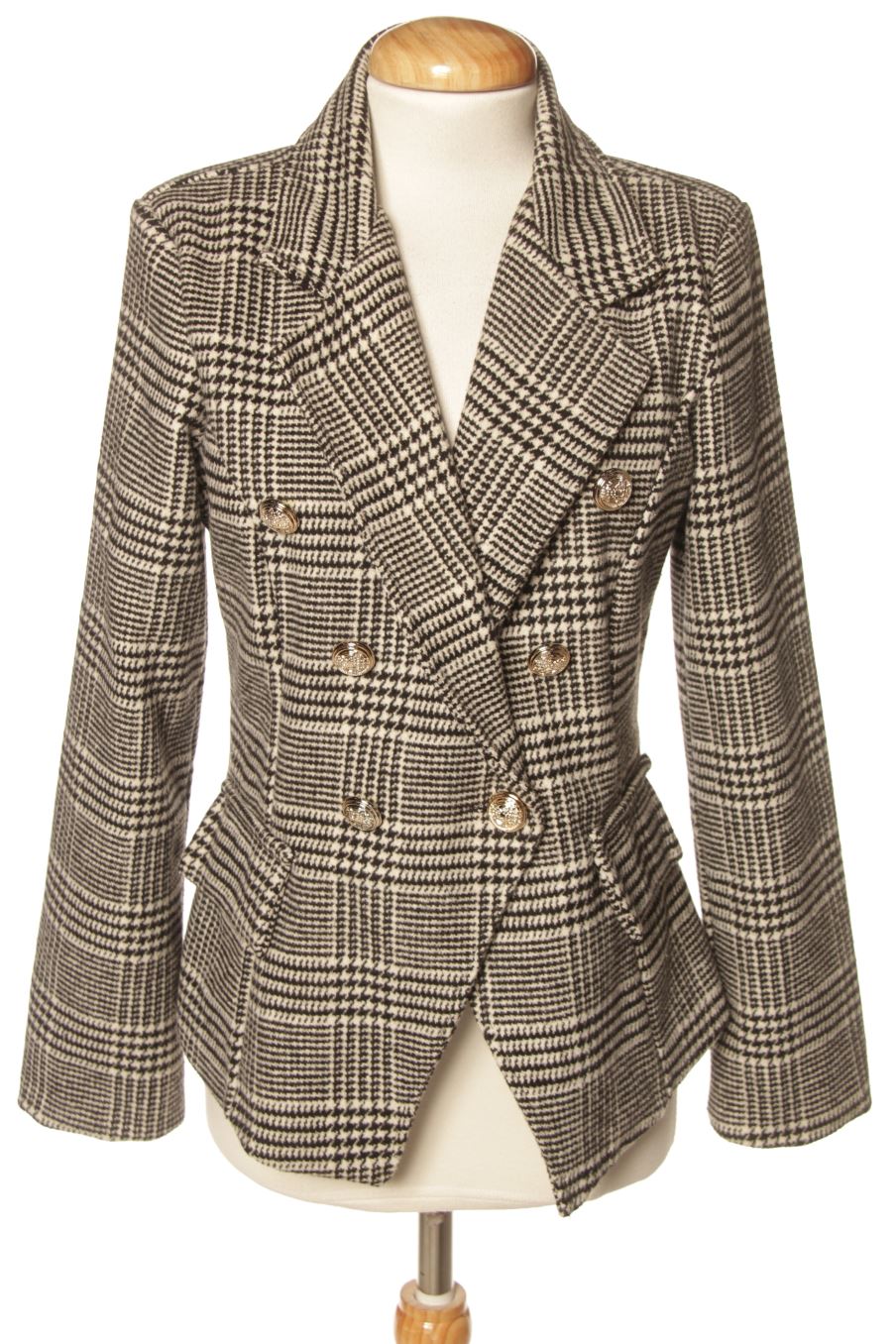 Blazer Made in italy de la taille M, de couleur carreaux