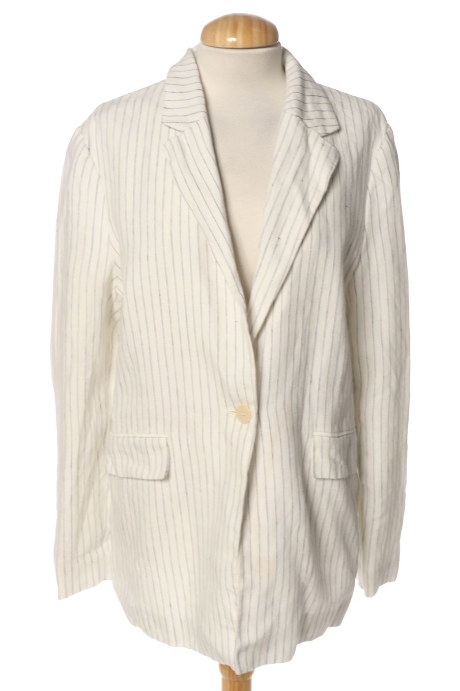 Blazer Mango de la taille L, de couleur rayures