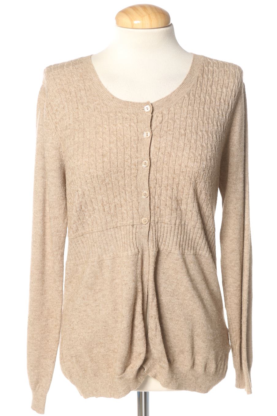 Gilet JUST WOMAN de la taille M, de couleur marron