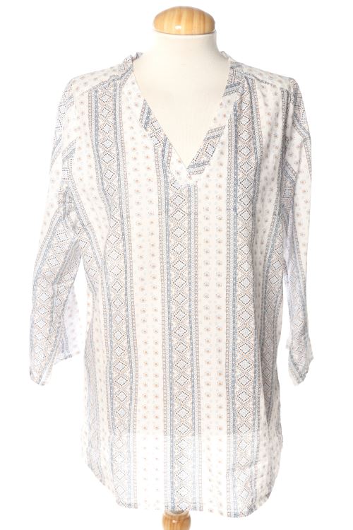 Blusa a maniche lunghe