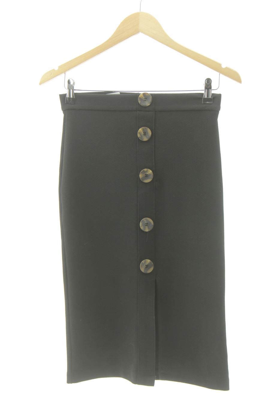 Jupe Stradivarius de la taille S, de couleur noir
