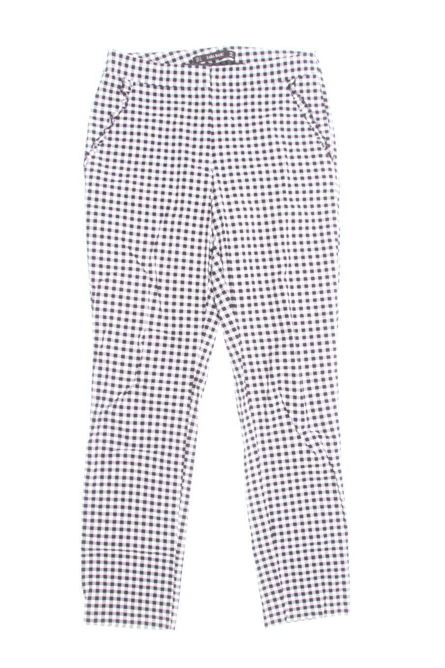 Pantalon Zara de la taille S, de couleur carreaux