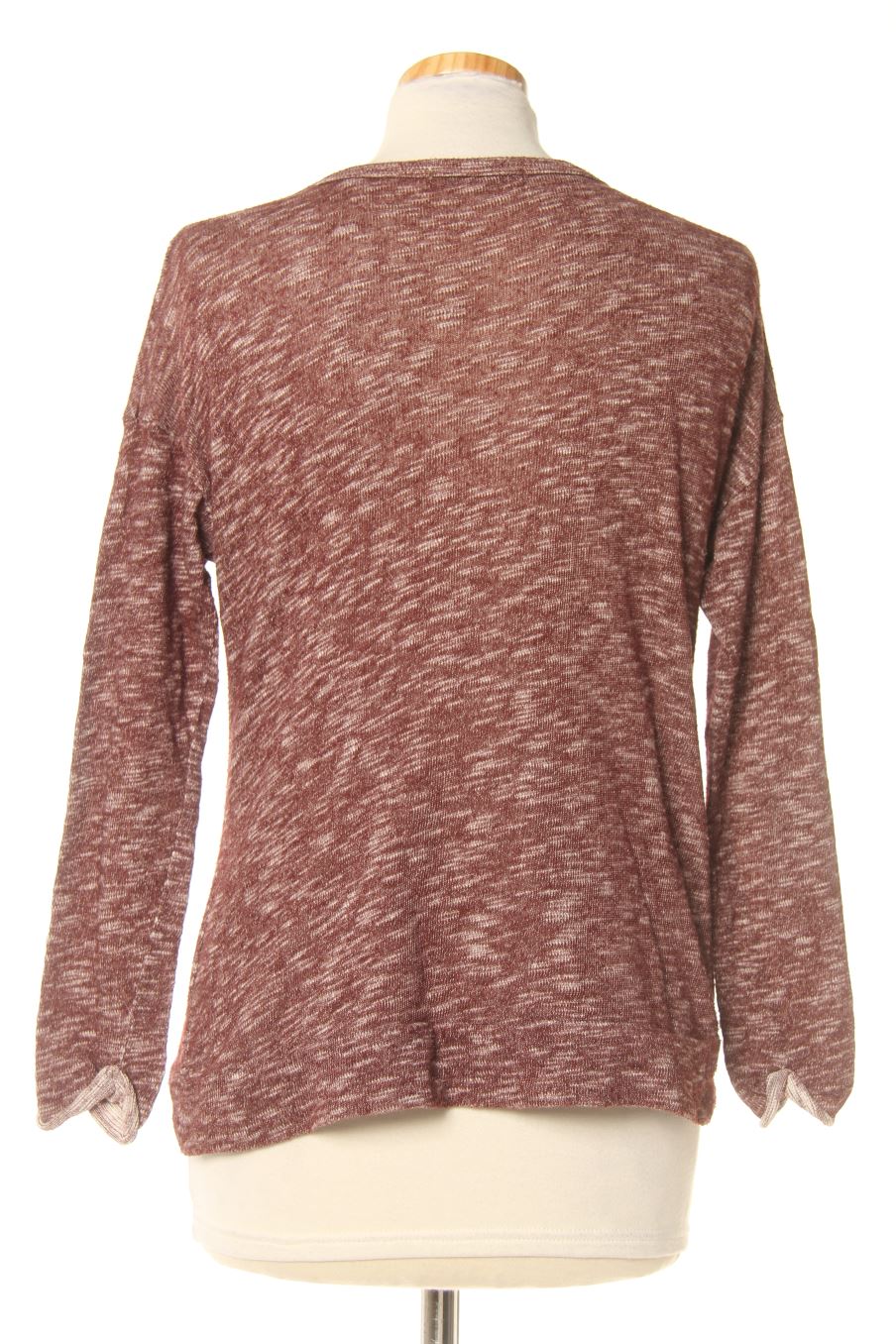 Pull Pull & Bear de la taille S, de couleur bordeaux