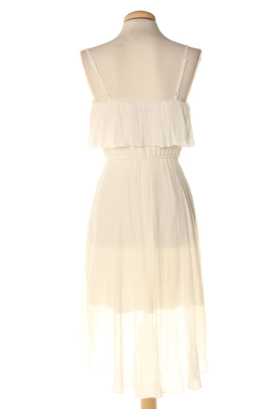 Robe casual Fórmula Joven de la taille 38, de couleur blanc