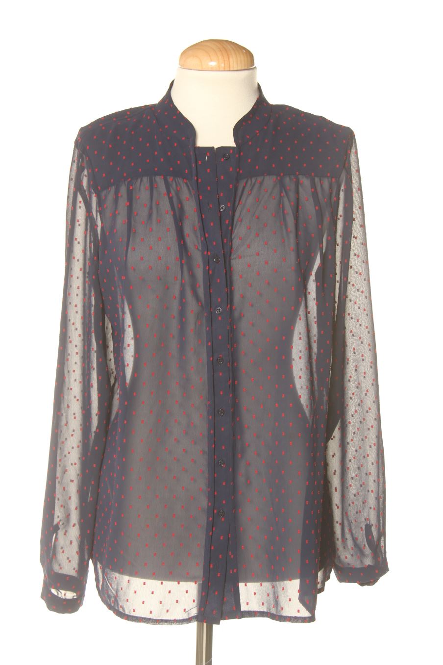 Chemise Zara de la taille S, de couleur bleu marine