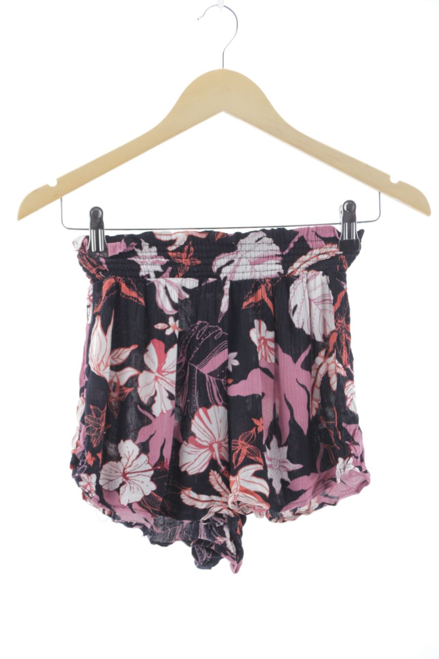 Shorts Pull & Bear de la taille S, de couleur fleurs