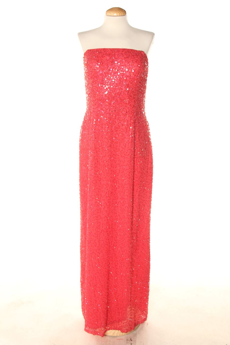 Vestido elegante de Sean Collection de la talla L, de color rosa de seda