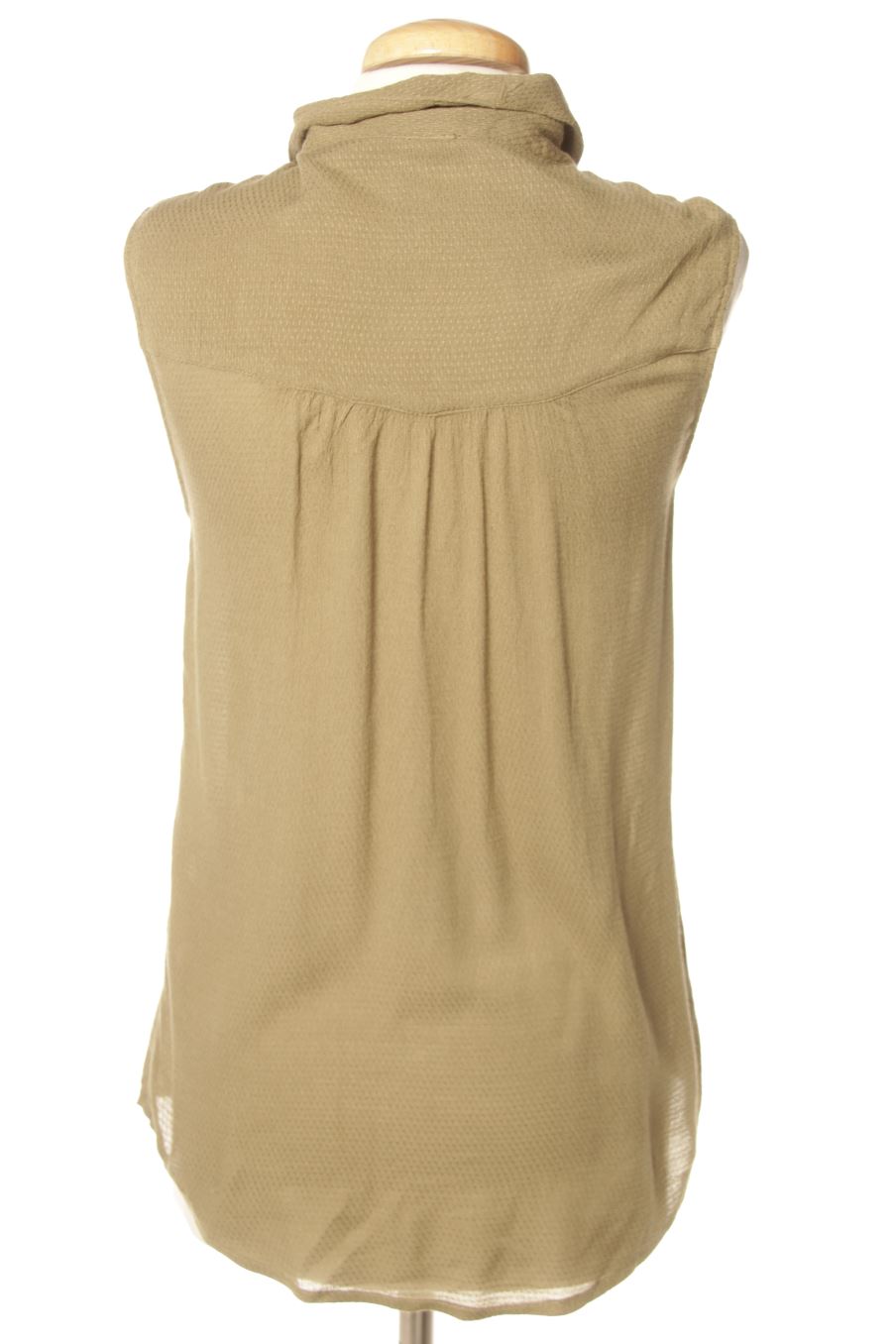 Ärmelloses Hemd von Vila Clothes Größe XS, Farbe Grün, für