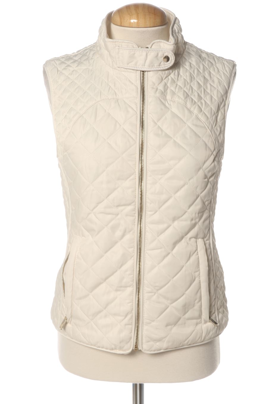 Gilet imbottito de Easy wear de la talla S, de color bianco