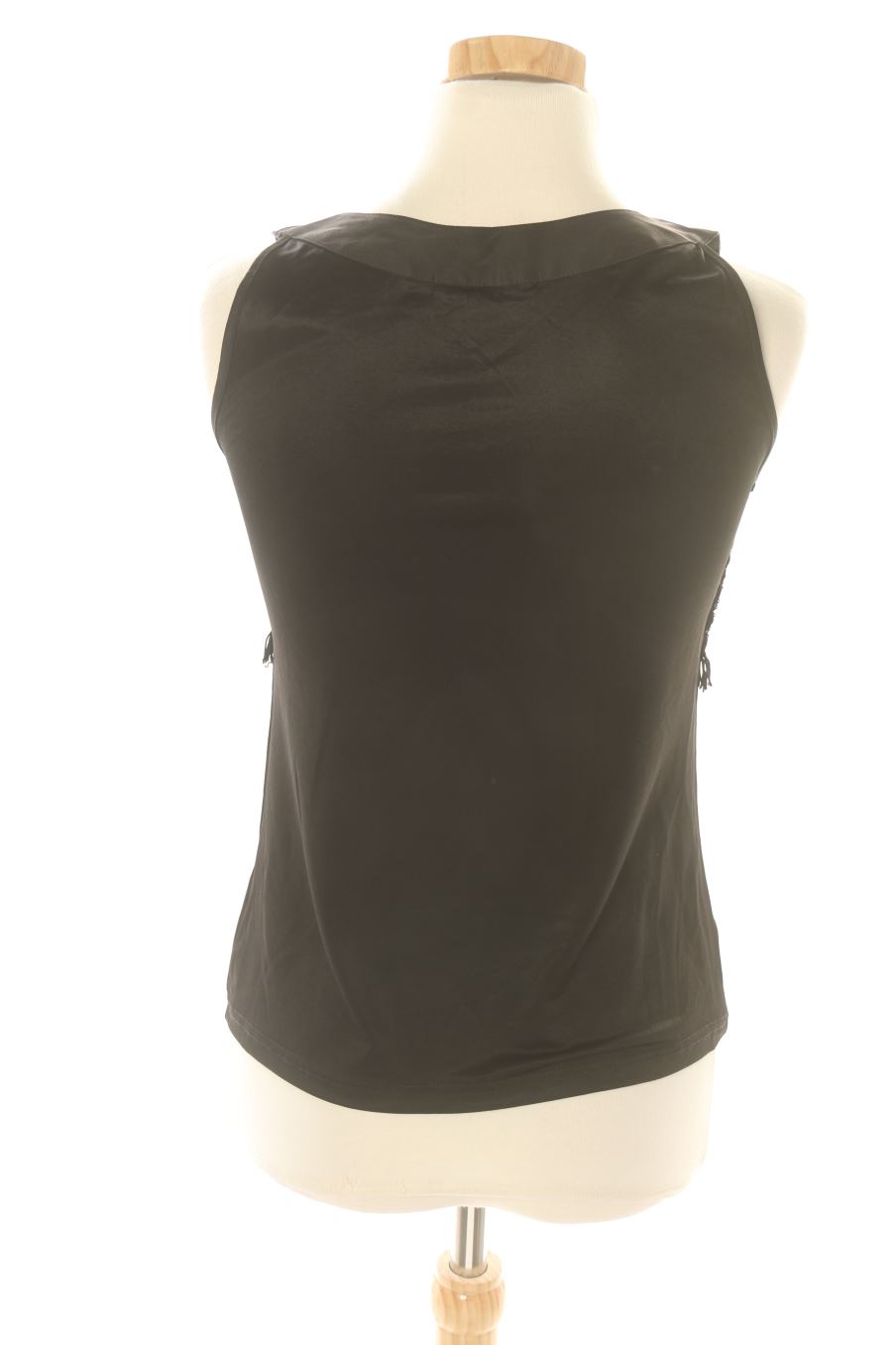 Top de Yera de la talla S, de color negro