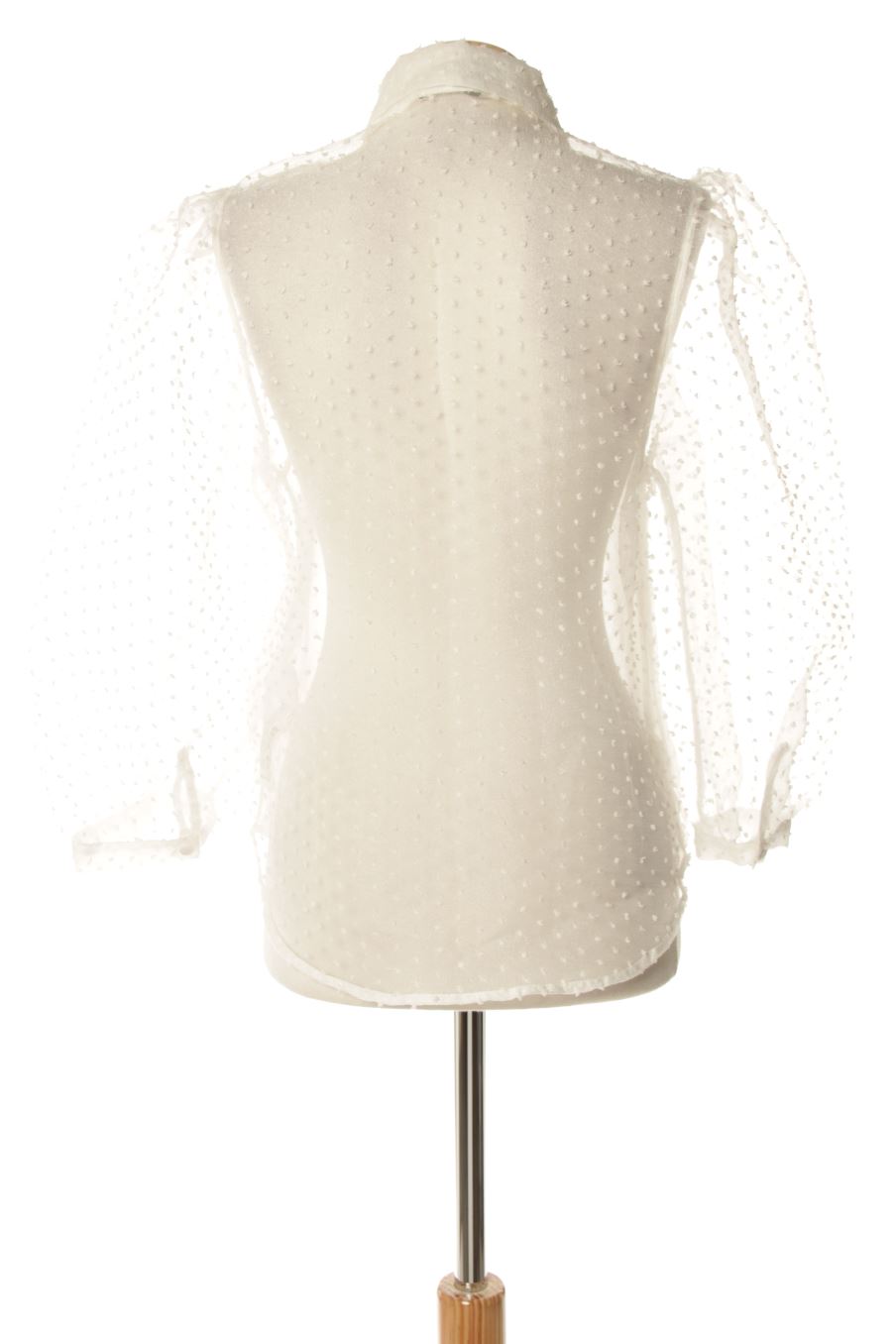 Camisa de Stradivarius de la talla S, de color blanco