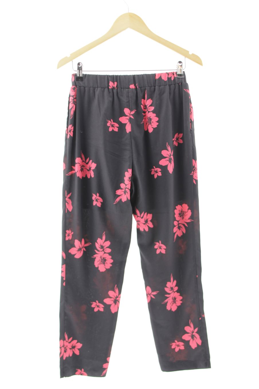 Pantalón Casual de Poéte de la talla S, de color flores