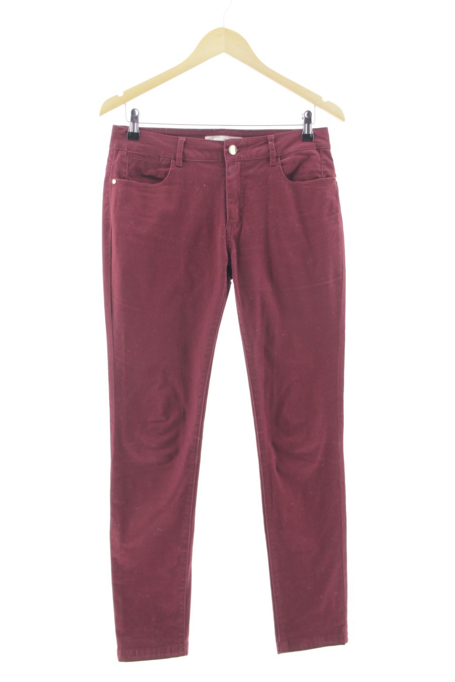 Jeans von Sfera Größe 38, Farbe Bordeaux, aus Jeanskleidung für