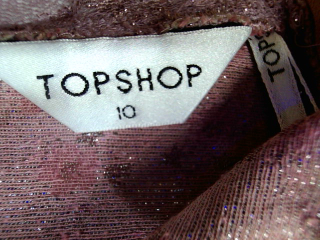 Jupe Topshop de la taille 38, de couleur fleurs