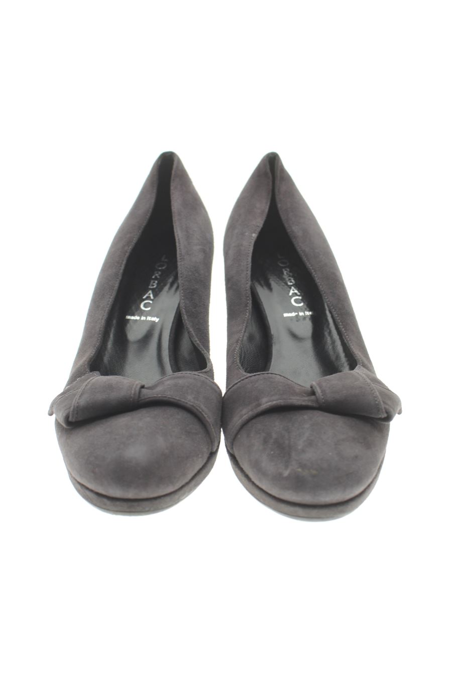 Zapatos de tacon de Lorbac de la talla 39, de color gris de