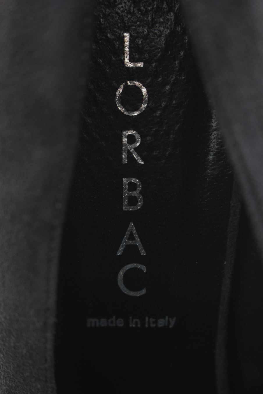 Zapatos de tacon de Lorbac de la talla 39, de color gris de