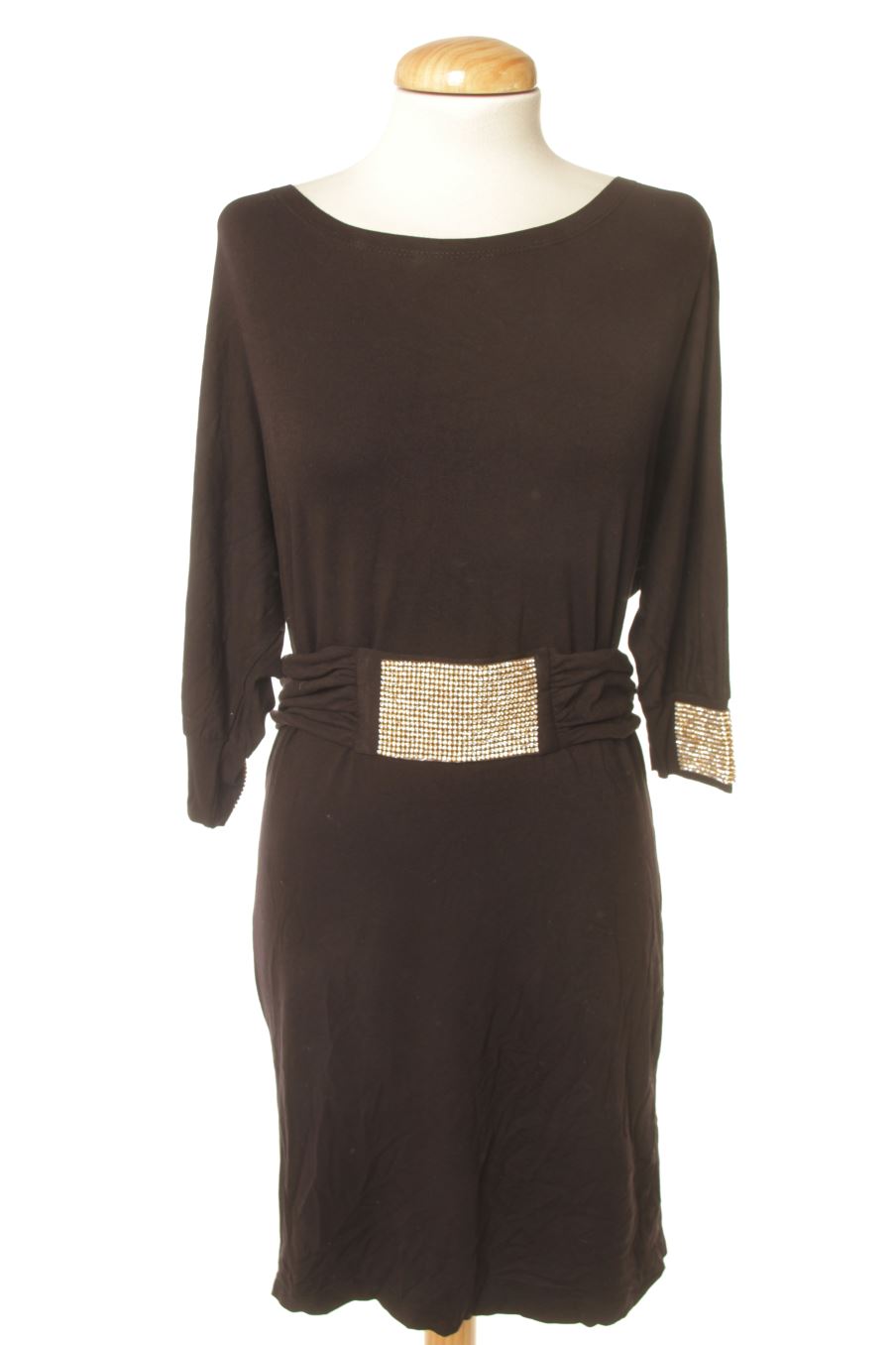 Robe casual Takezo de la taille XS, de couleur noir