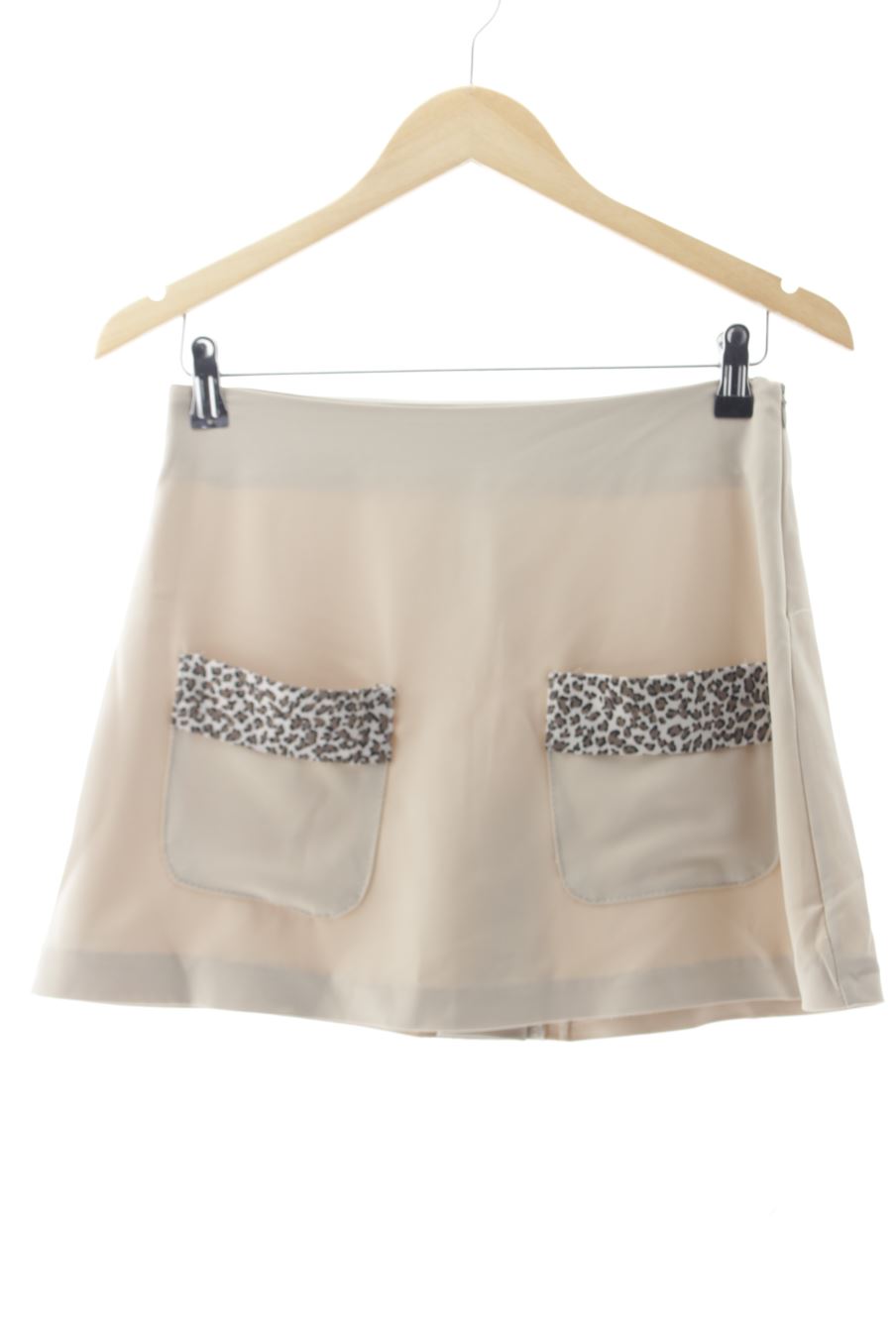 Jupe Iris de la taille 38, de couleur beige