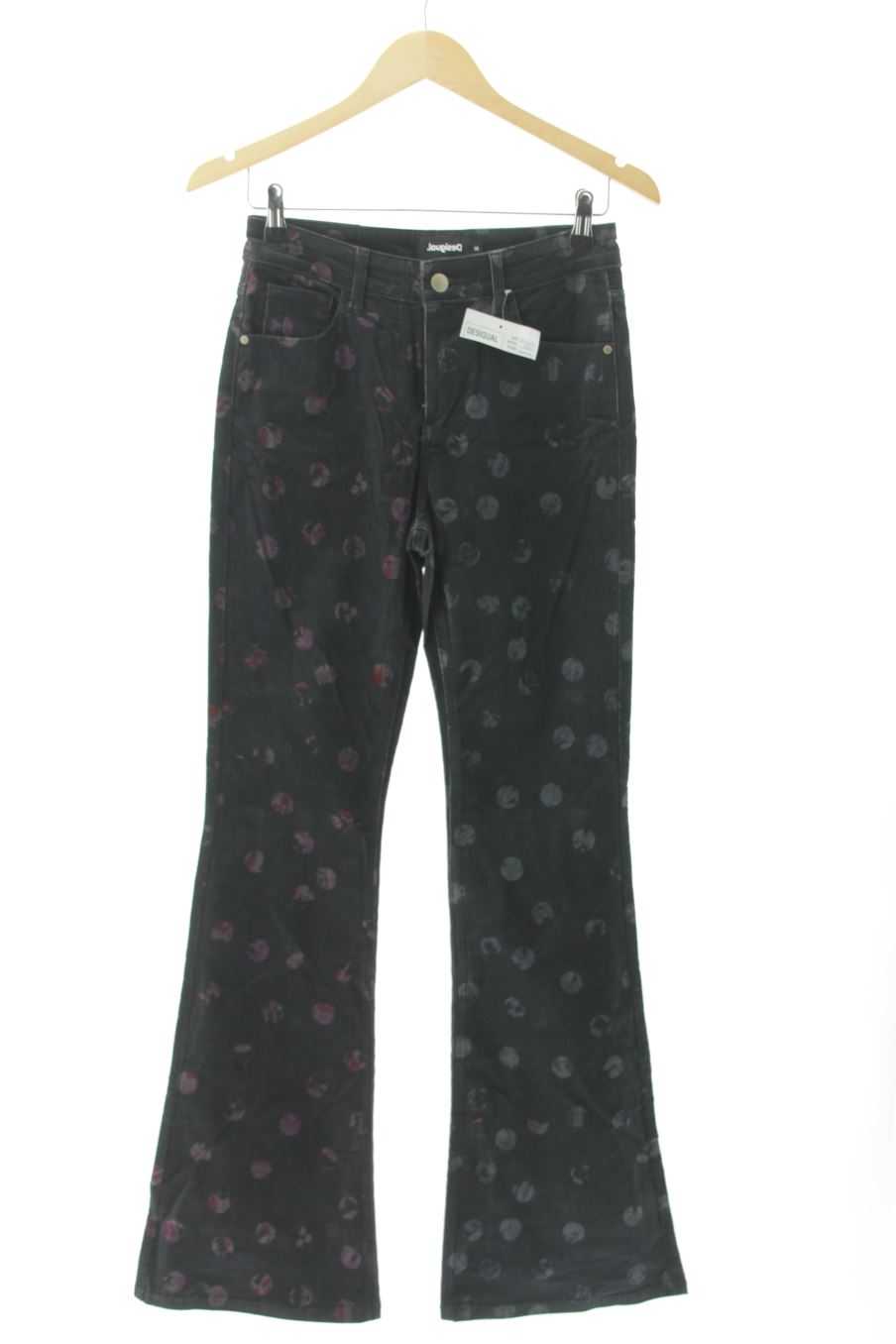 Pantalon Desigual de la taille 38, de couleur imprimés