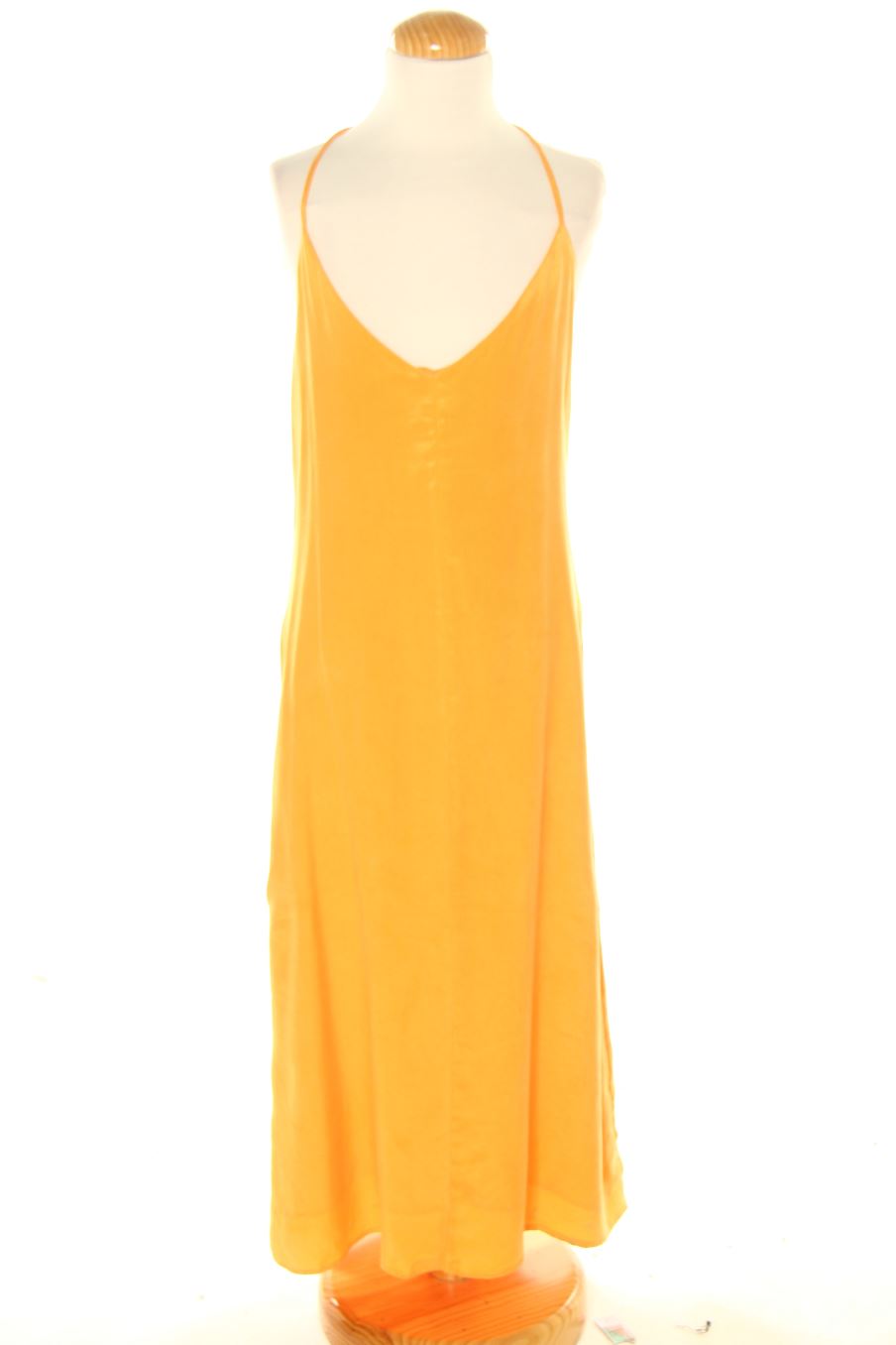 Robe casual Zara de la taille XS, de couleur jaune