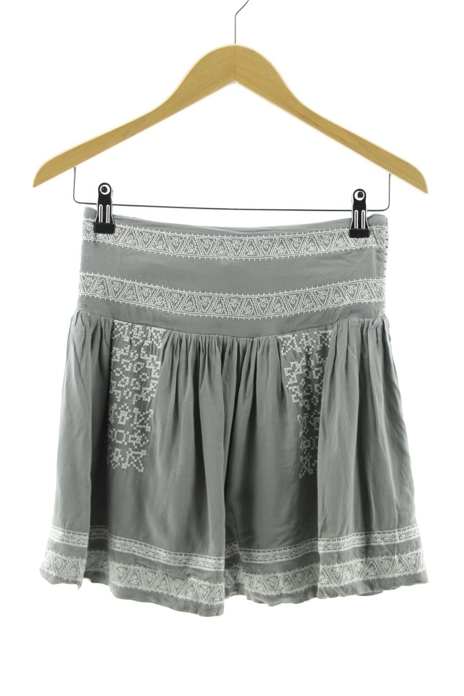 Jupe Etam de la taille 34, de couleur gris