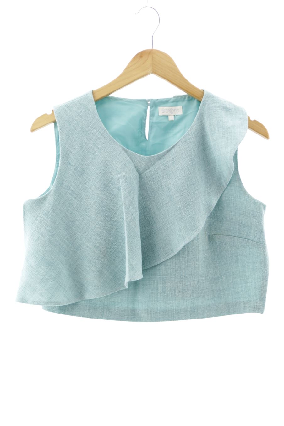 Traje de chaqueta de Strena de la talla L, de color turquesa