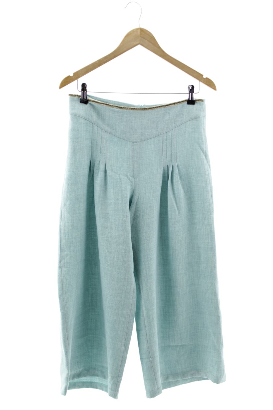 Traje de chaqueta de Strena de la talla L, de color turquesa