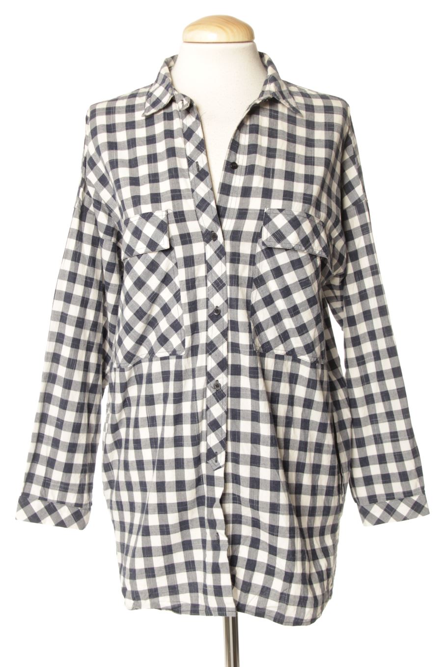 Camicia de Zara de la talla XS, de color quadri