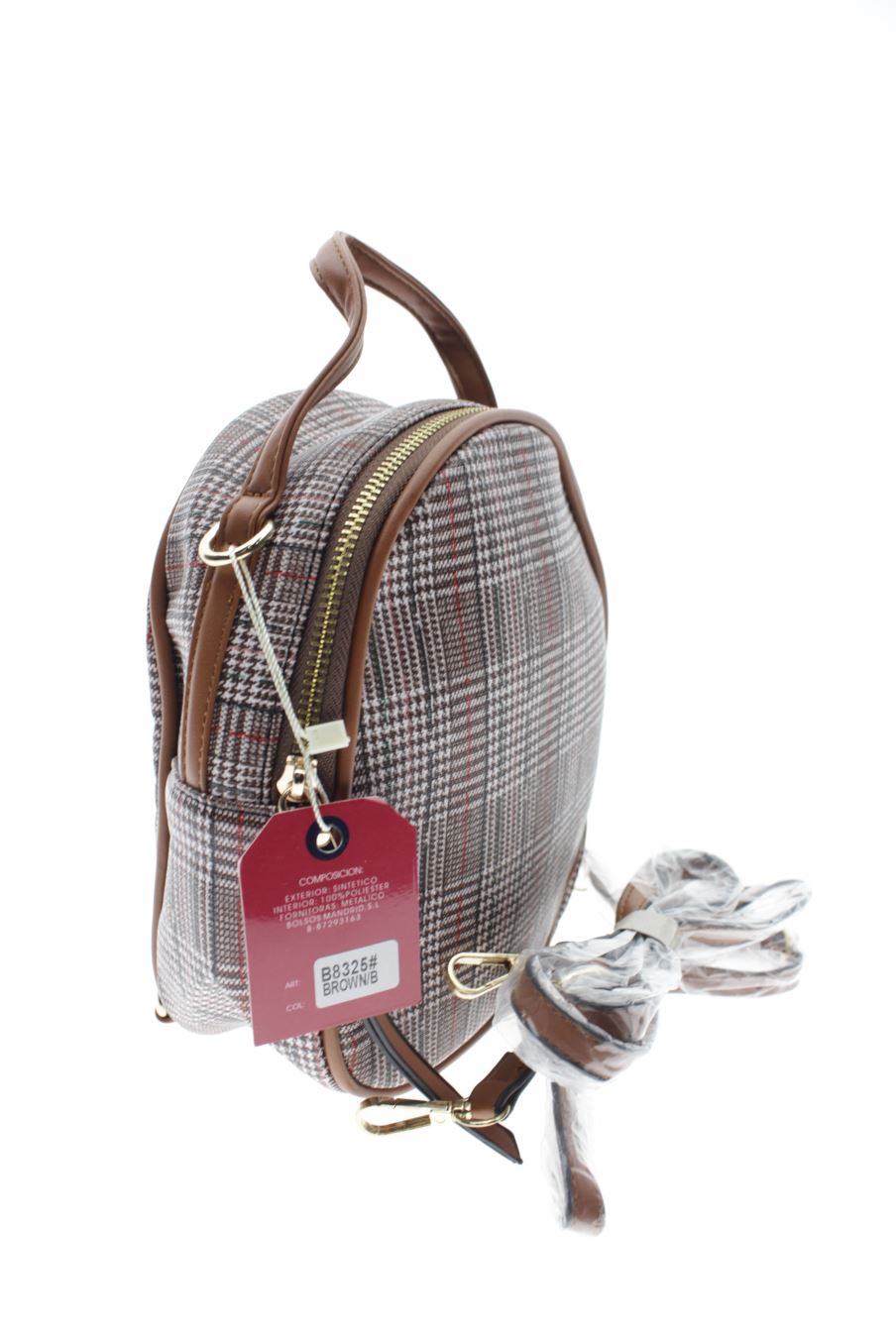 Mochila Dorado de PERCENTIL