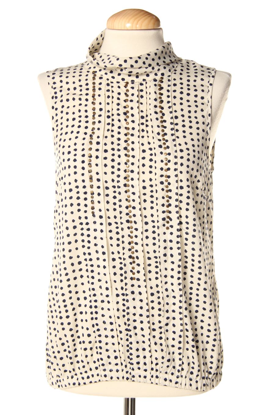 Aufwändiges Top von Sfera Größe M, Farbe Marineblau, für